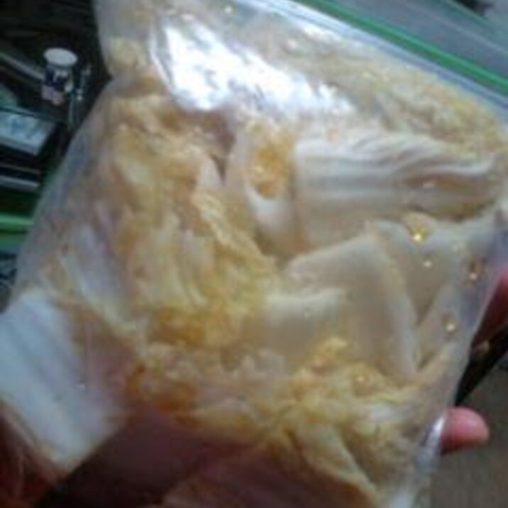 簡単!!食べだしたら止まらない!!白菜漬